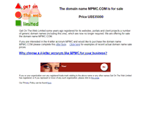 Tablet Screenshot of mpmc.com